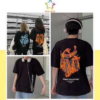 Áo Thun FIRE CUTE Tay Lỡ Form Rộng Unisex - VIET_STAR