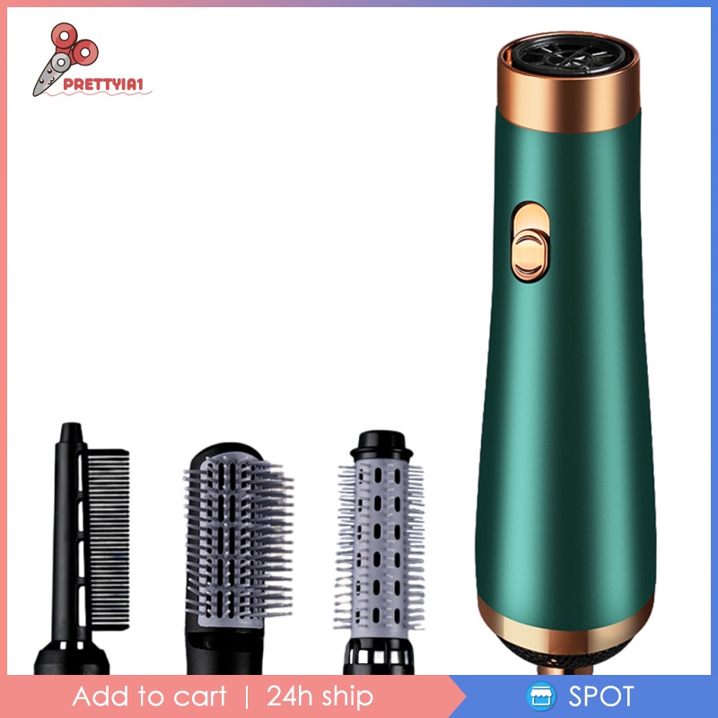 [Prettyia1] Lược Điện Chải Thẳng / Uốn Tóc Wowen