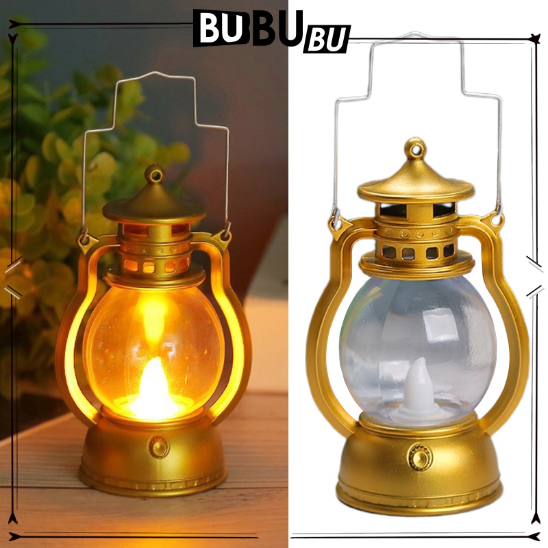 Đèn Led Để Bàn Hình Lồng Đèn Dầu Đen