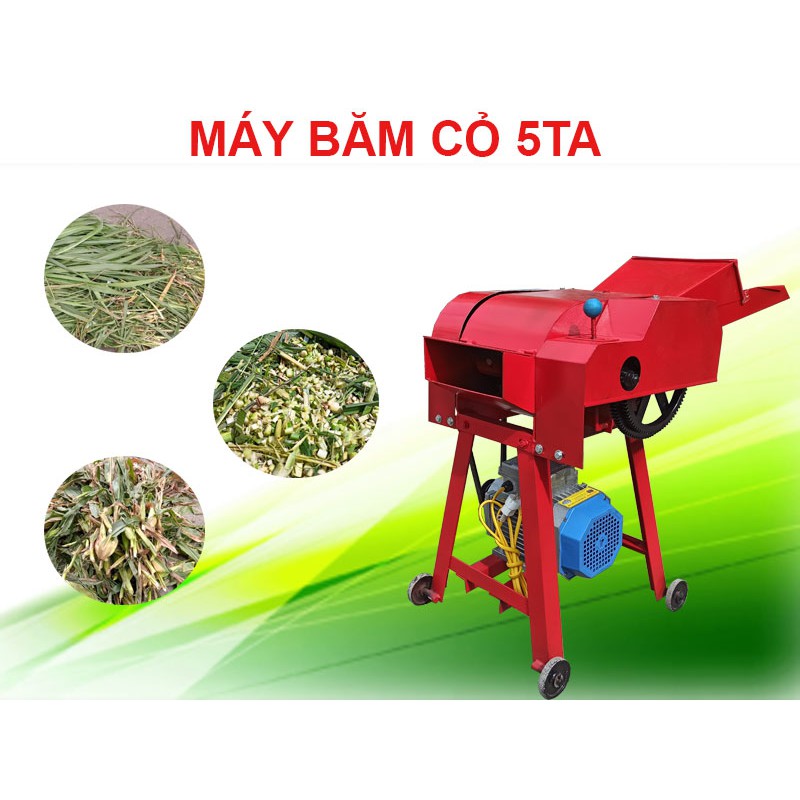 Máy băm cỏ Năng suất 300 – 500 kg/h 3kw MC-5TA Bình Minh