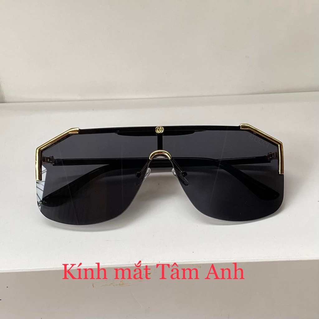 Kính mát thời trang nam nữ   mắt vuông chống UV400 chống bụi đi đường màu sắc thời trang