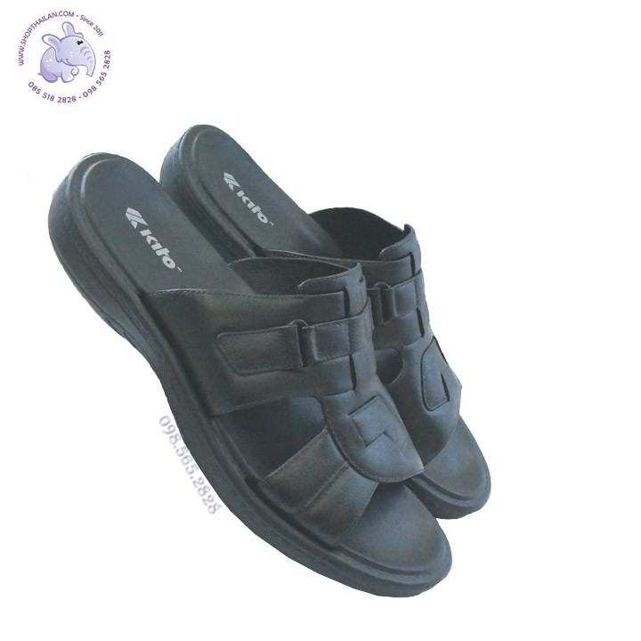 Dép nhựa quai ngang nam Kito Thailand -- MS Kito 4500, dép mềm và êm,chống trượt nước