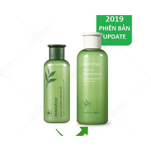 [NEW 2019] Nước Hoa Hồng Trà Xanh Innisfree Green Tea Balancing Skin EX 200ml