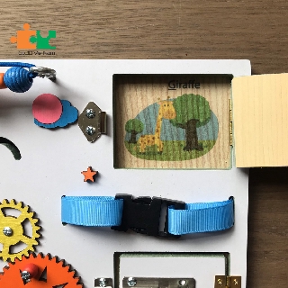 Bảng bận rộn nhỏ gọn, mini Busy board