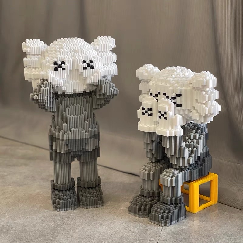 LEGO LẮP RÁP MÔ HÌNH KAWS CỠ LỚN MÔ HÌNH LẮP RÁP 3D