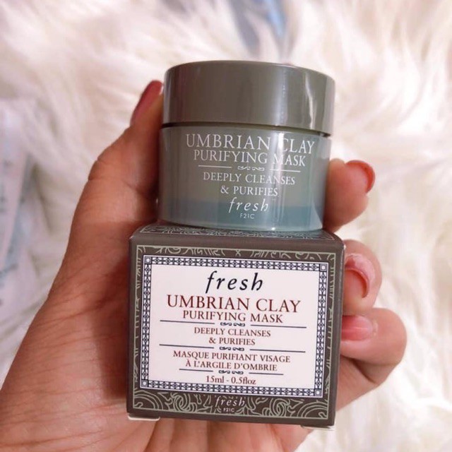 Mặt Nạ Đất Sét Sạch Sâu Umbrian Clay Purifying Mask 15ml Mini SIZE
