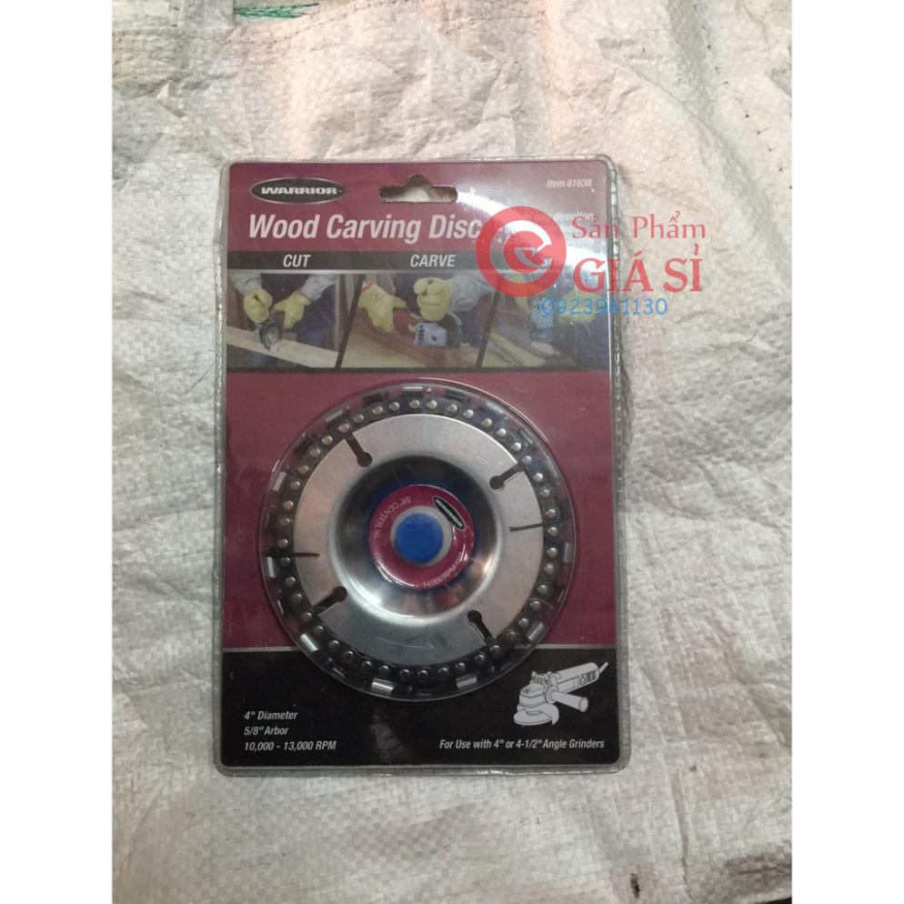 Lưỡi cưa mài khắc gỗ đa năng gắn máy mài 100mm ❤️freeship❤️