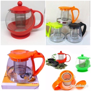 💥 Ấm pha trà, Bình lọc trà 1,3l Bình trà có lưới lọc Ấm pha cafe
