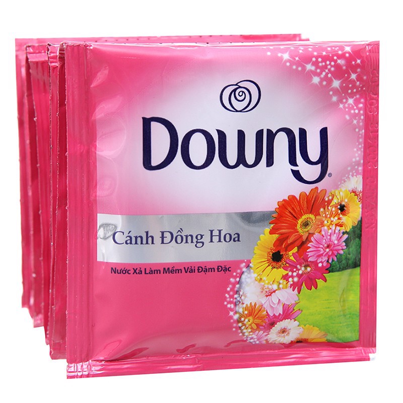 10 Gói Nước Xả Vải Downy dây 20ml nhiều mùi hương