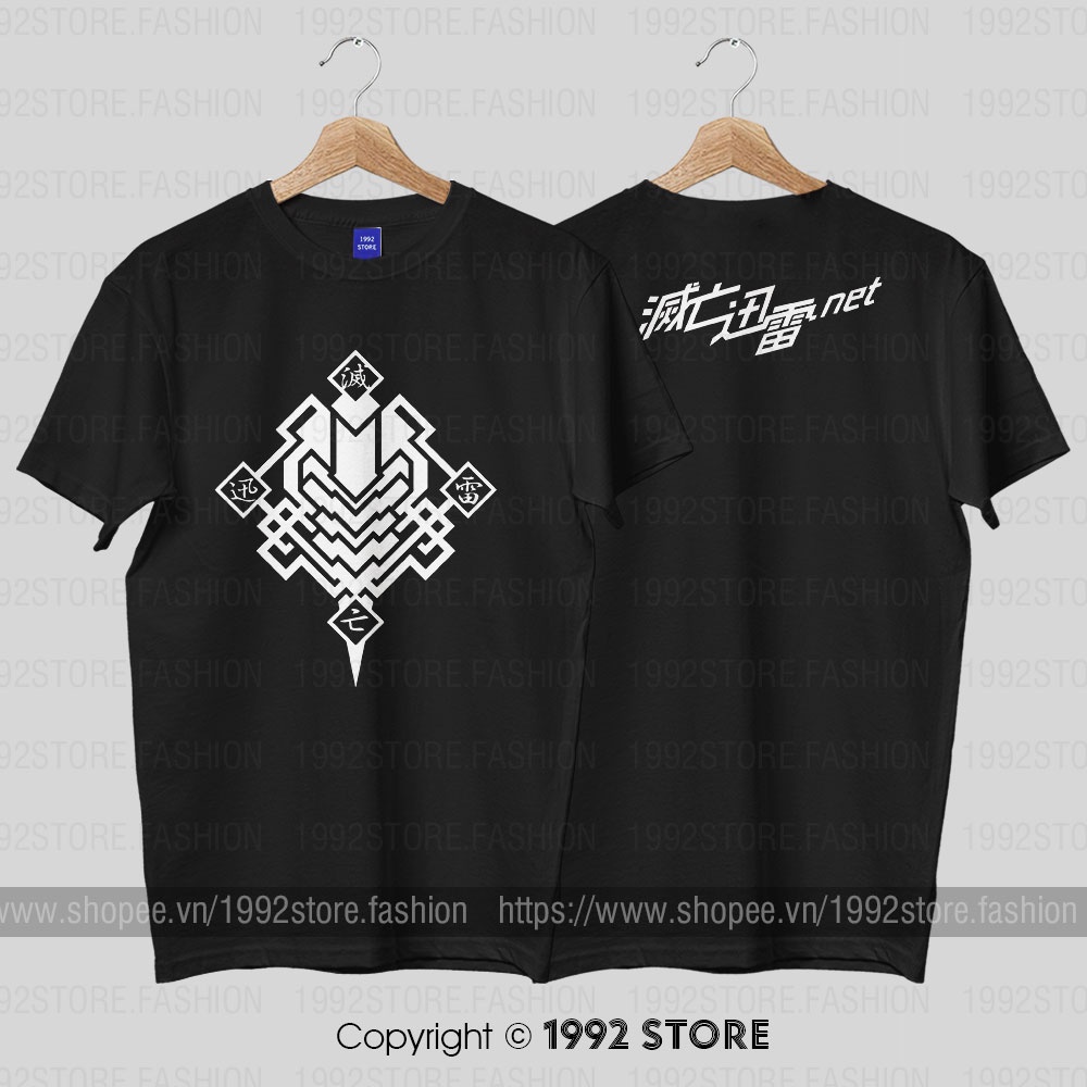 Áo thun Kamen Rider Zero-One MetsubouJinrai.net (Black/White) ngắn tay