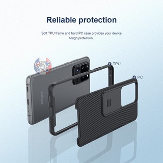 Ốp lưng bảo vệ camera Nillkin CamShield Pro S20 Ultra