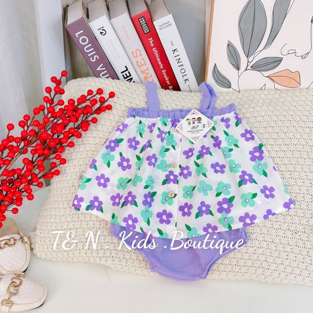 SET21 -  Bộ bé gái, Set đồ đi chơi cho bé gái, chất thô mềm, từ  - Richkid123