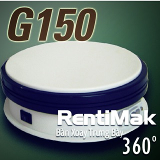 [Hàng auth] Đế/bàn xoay trưng bày RentiMak G150 xoay tròn 360 độ