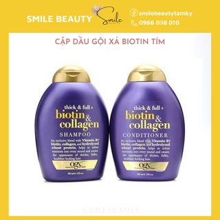 Cặp gội xả Biotin Collagen 385ml