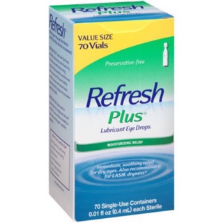 Nước nhỏ mắt nhân tạo Refresh Plus Lubricant Eye Drops