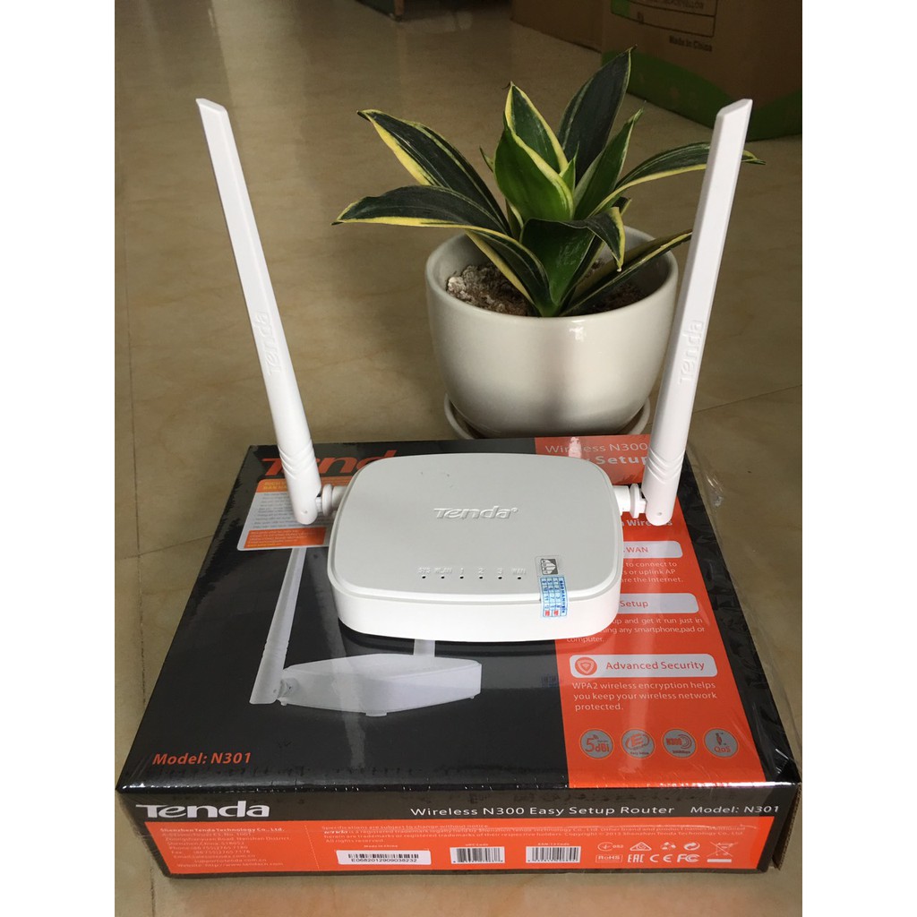 Bộ phát sóng wifi Tenda. N301 chính hãng ADNT