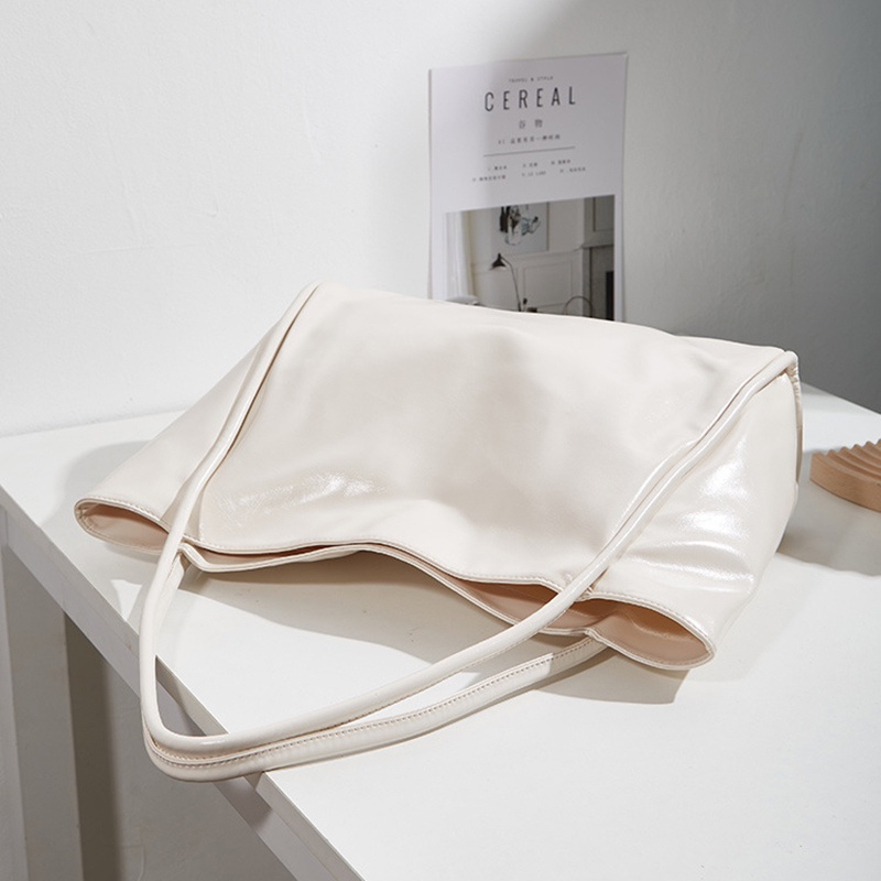 IELGY Túi Đeo Vai Cỡ Lớn Bằng Da Mềm Thời Trang Cho Nữ