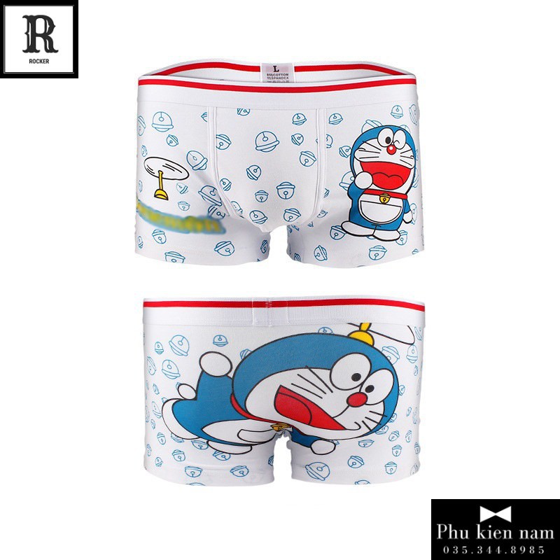 Hộp 4 Quần Lót Nam Boxer Quần Sịp Boxer HOẠT HÌNH S036
