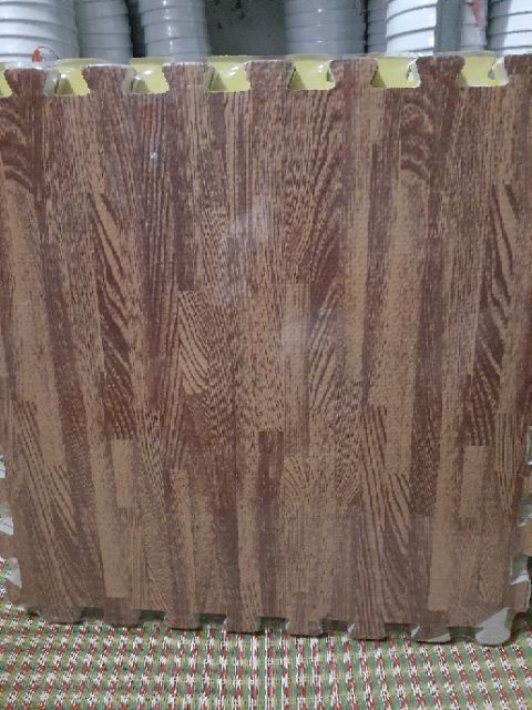 (COMBO) 30 tấm thảm xốp vân gỗ kt (60×60)