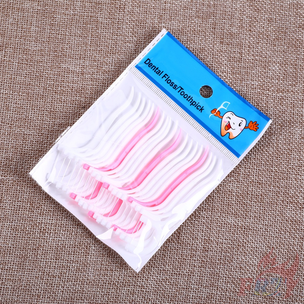 Set 25 Chỉ Nha Khoa Làm Sạch Răng Miệng