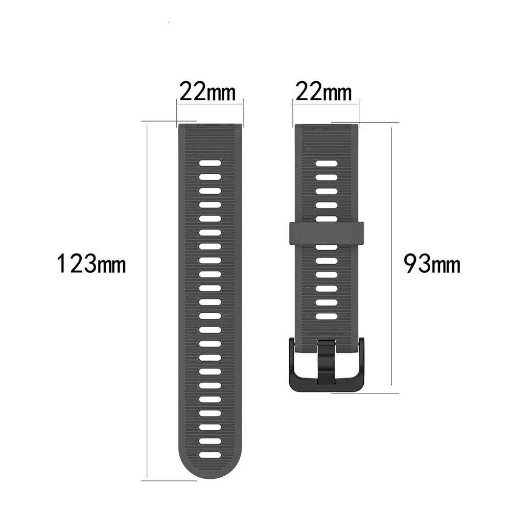 Dây Đeo Silicon Mềm Cho Đồng Hồ Thông Minh Garmin Forerunner 945 935 Fenix 5 Plus