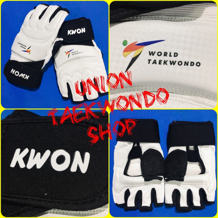 Tặng Kèm Móc Khóa Taekwondo Găng Tay Taekwondo Kwon Bao Tay Karate Boxing Võ Cổ Truyền x UnionTaekwondoSHOP