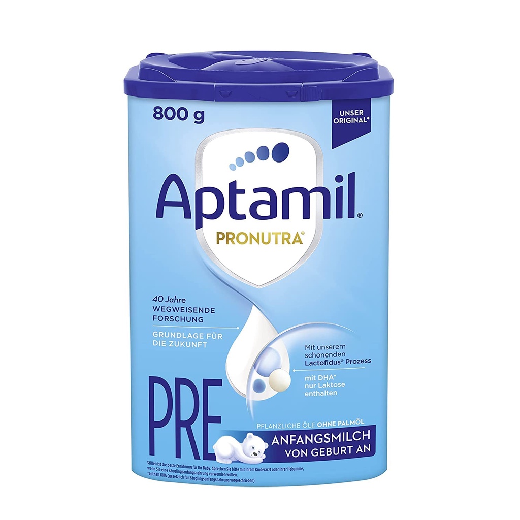 Sữa Aptamil Pronutra nội địa Đức số 1,2,3 (800g)
