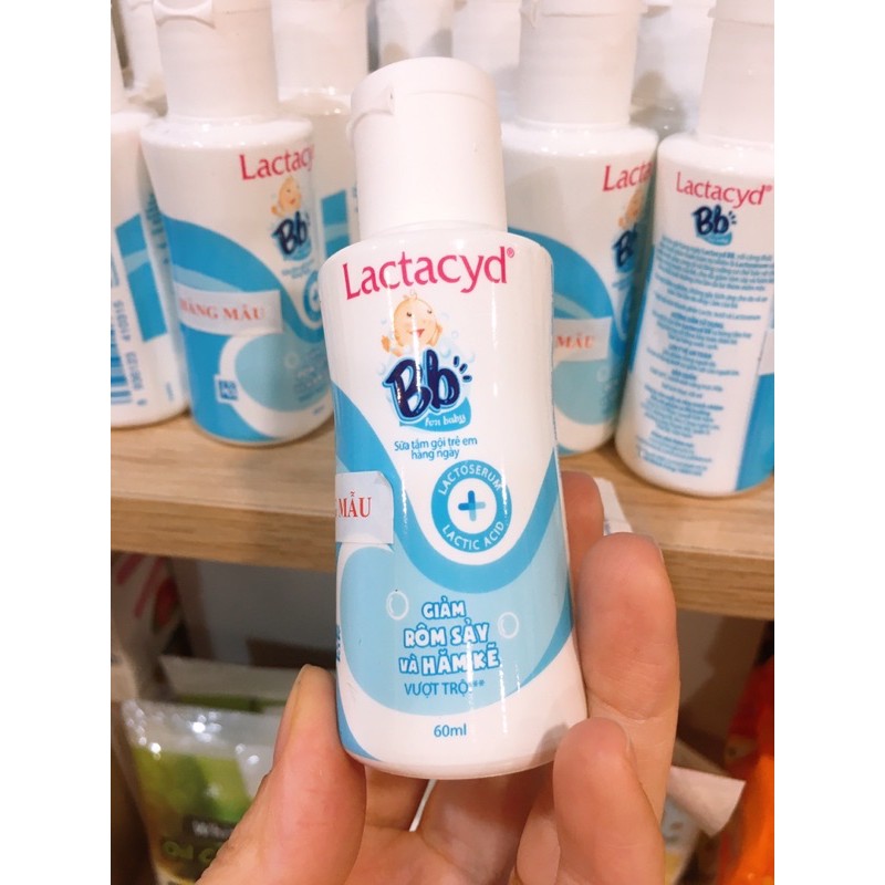 SỮA TẮM GỘI LACTACYD - 60ml