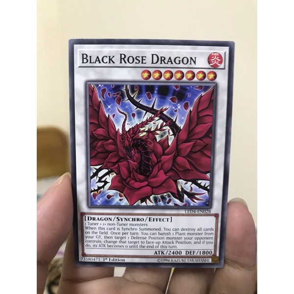 Thẻ bài Yugioh Black Rose Dragon