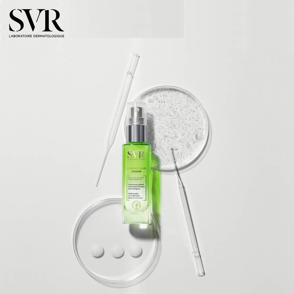 Serum Giảm Tác Nhân Từ Bên Ngoài Gây Nên Tình Trạng Mụn SVR Sebiaclear Serum 30ml