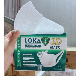 Hộp 50c Khẩu Trang 3D MASK Chính Hãng