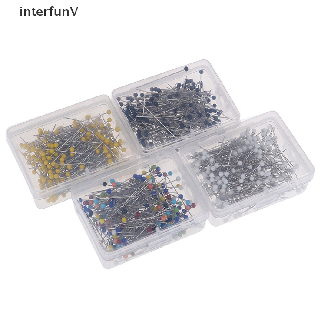 Set 250 Kim Băng Đầu Ngọc Trai Dùng Trong May Vá