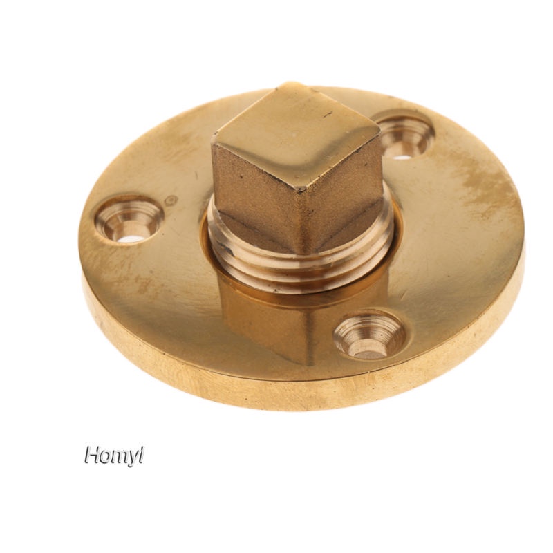 Nút chặn lỗ thoát nước hình tròn 1" bằng đồng cho 1/2''NPT | BigBuy360 - bigbuy360.vn