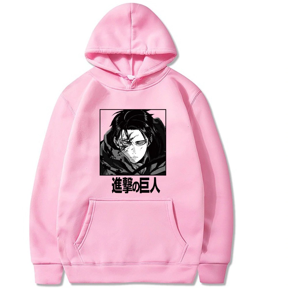Áo hoodie tay dài dáng rộng họa tiết Anime Attack On Titan Nhật Bản 2021 | BigBuy360 - bigbuy360.vn