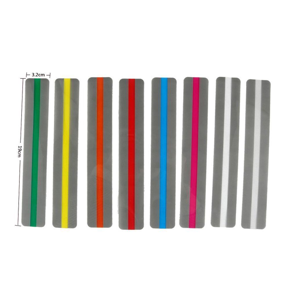 Set 1 8 Băng Keo Nhựa PVC Đánh Dấu Sách Nhiều Màu Sắc Sáng Tạo