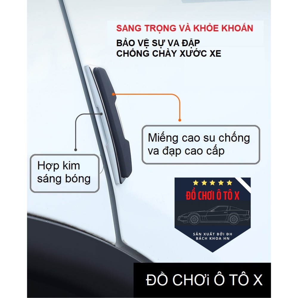 Miếng dán chống va đập cánh cửa ô tô, miếng dán chống xước cánh cửa ô tô [Hàng chất lượng cao]