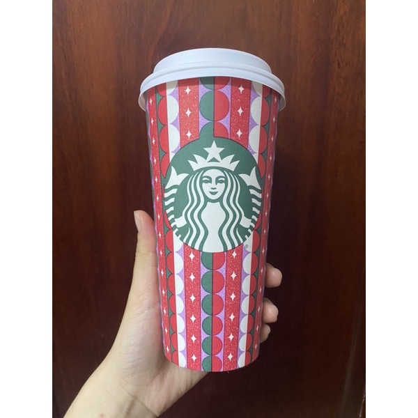 [SƯU TẦM] LY GIẤY STARBUCKS BẢN US THƯỜNG VÀ XMAS 2021