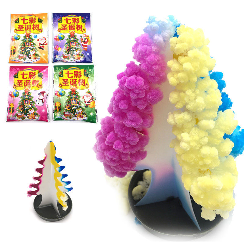 Đồ Chơi Thí Nghiệm Cây Thông Giáng Sinh Nhiều Màu Sắc Cho Bé