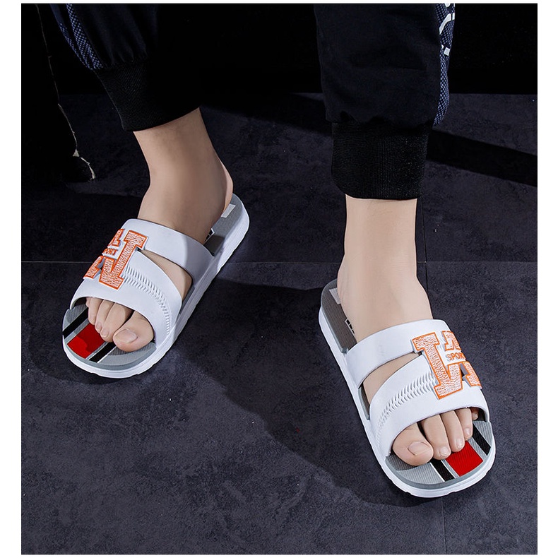 Dép Đi Trong Nhà Đế Dày Chống Trượt Thời Trang Mùa Hè Mới Cho Nam