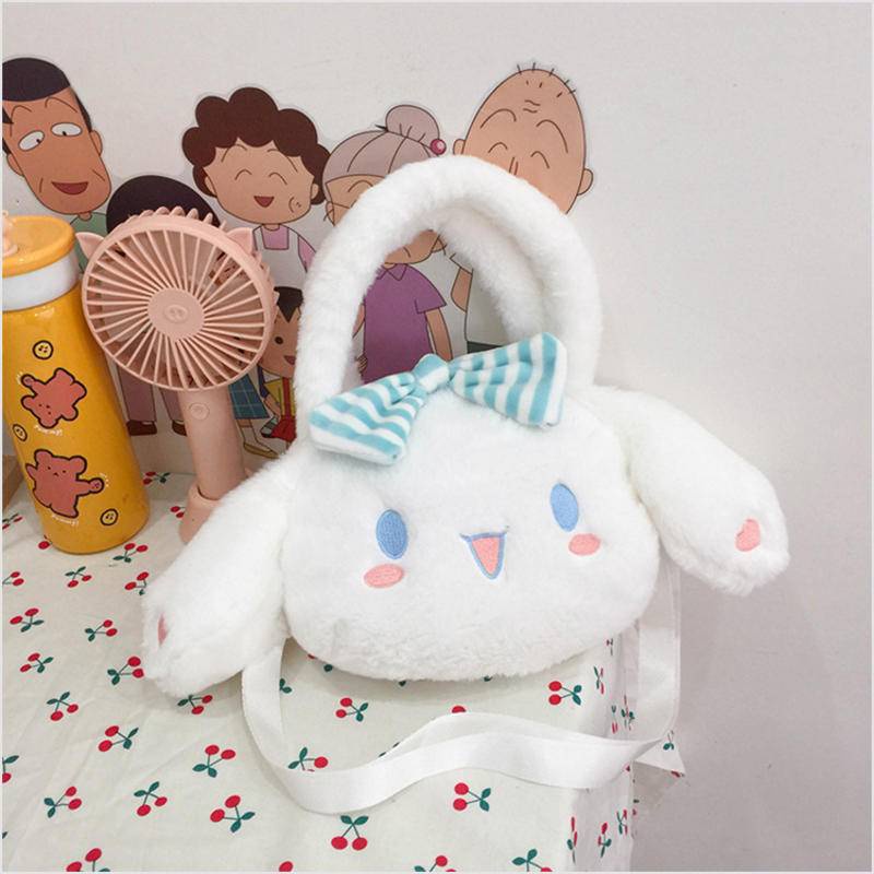 Túi Xách Đeo Vai / Túi Tote Họa Tiết Hoạt Hình Cinnamoroll Dễ Thương Cho Nữ
