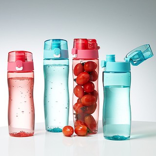 Bình Nước Nhựa Komax One Touch 650ML