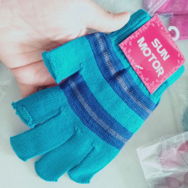 GĂNG TAY LEN HỞ NGÓN