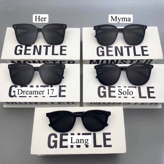 Kính râm Gentle Monster 2020 mới Solo Myma Lang Her Dreamer 17 | BigBuy360 - bigbuy360.vn