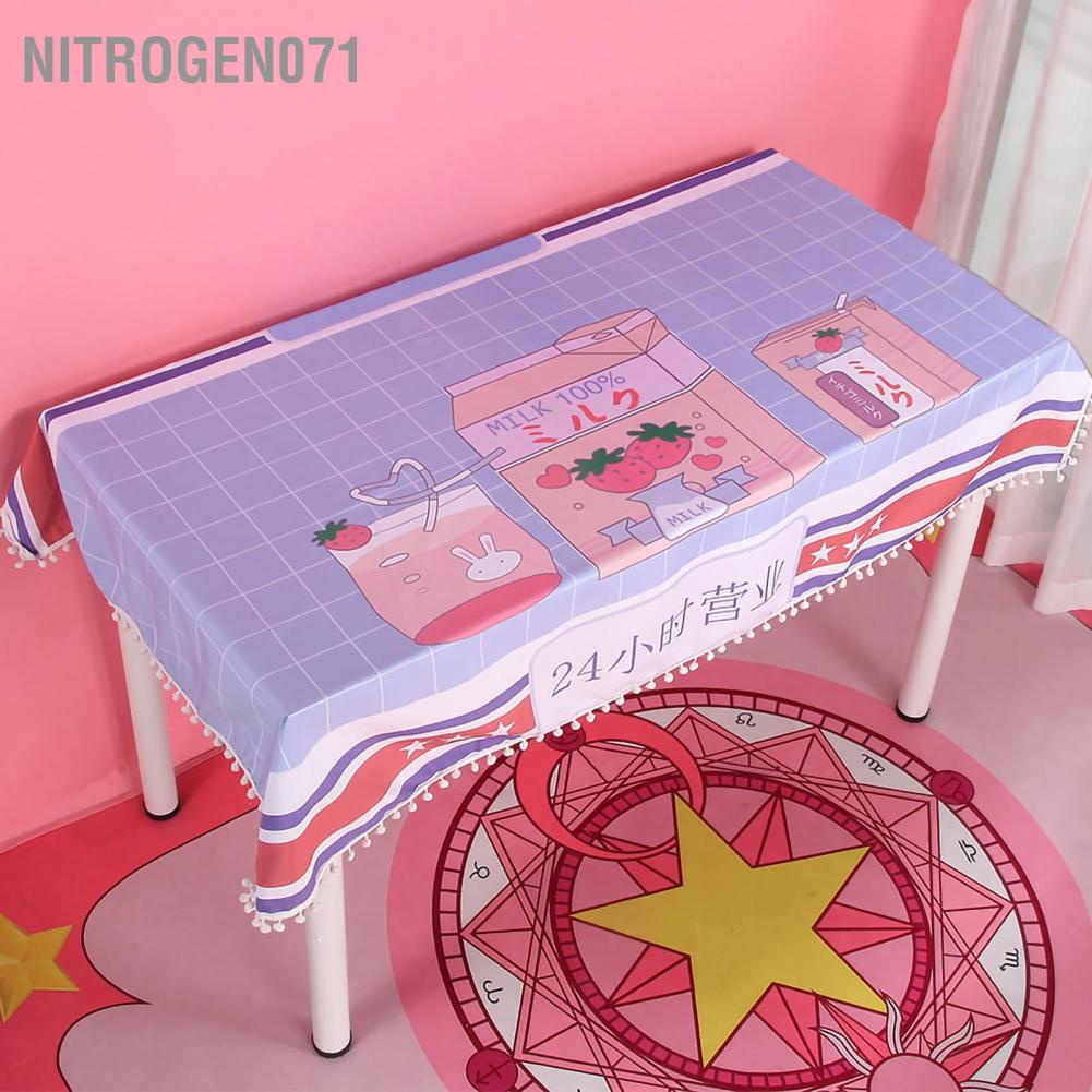 Nitrogen071 Nitrogen071 Phim hoạt hình Khăn trải bàn đẹp dễ thương trang trí khăn cho nữ sinh