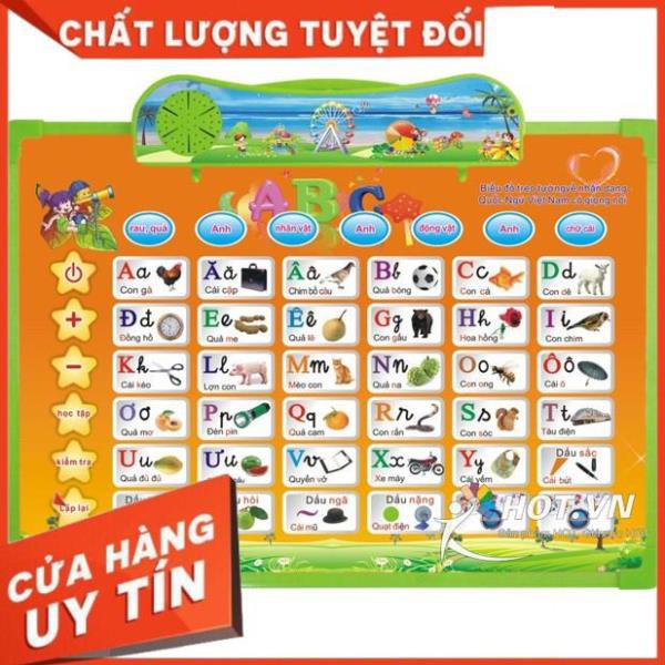 Freeship- Bảng chữ viết phát tiếng đa năng ANH- VIỆT 5 trong 1 cho bé
