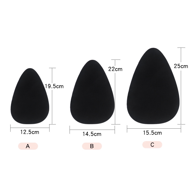 Cặp Miếng Dán Nâng Ngực Bằng Silicon Dành Cho Nữ