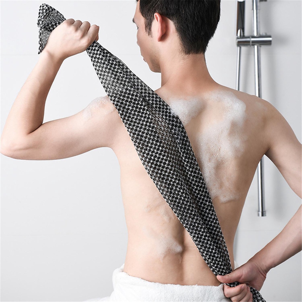 WATTLE Khăn Tắm Chà Lưng Tẩy Tế Bào Chết Siêu Thoải Mái