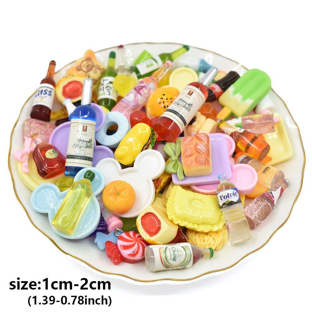 Mô Hình Bình Sữa Em Bé Bằng Nhựa Resin Dễ Thương
