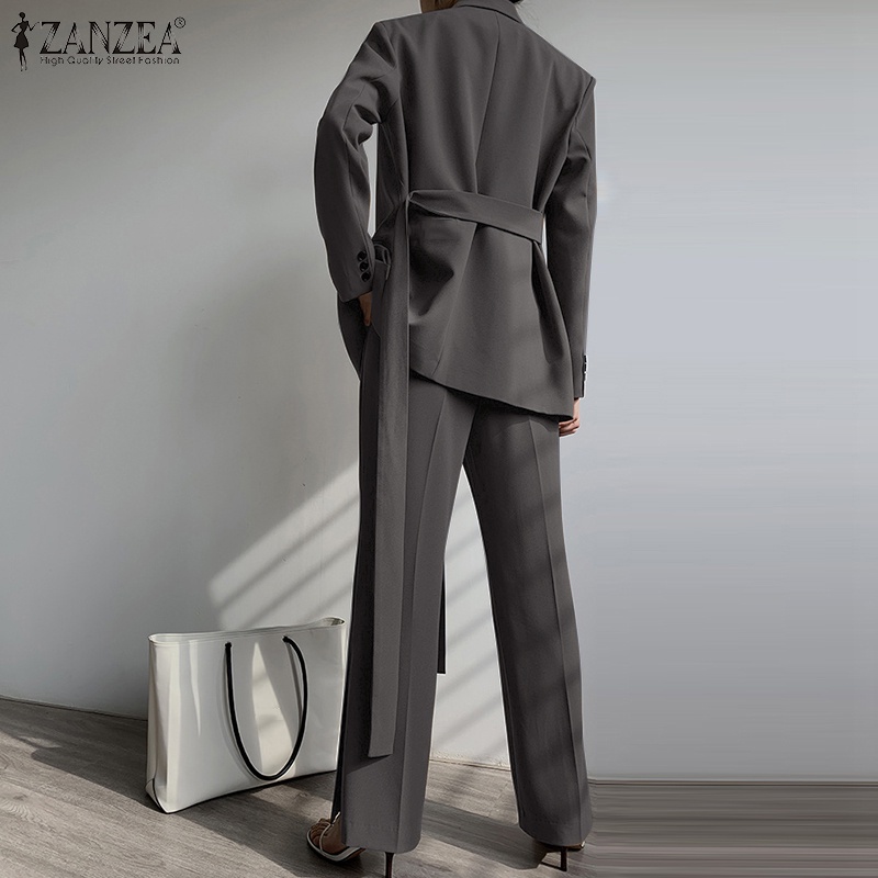 Set Quần dài ZANZEA và Áo khoác blazer thời trang cho nữ