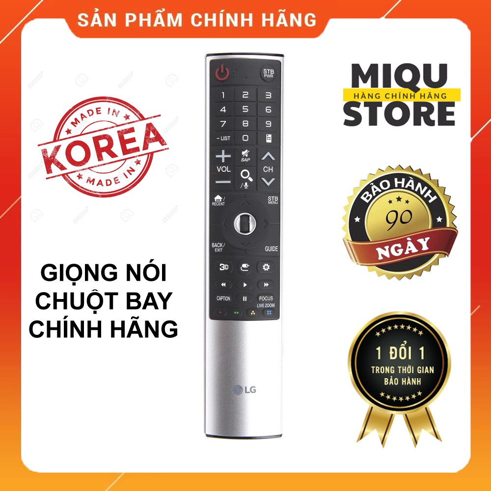 Remote thông minh LG MR700 thay thế cho dòng AN-MR500G, AN-MR600, AN-MR650 Model TV 2014 -&gt; 2016 | Bảo hành 3 tháng